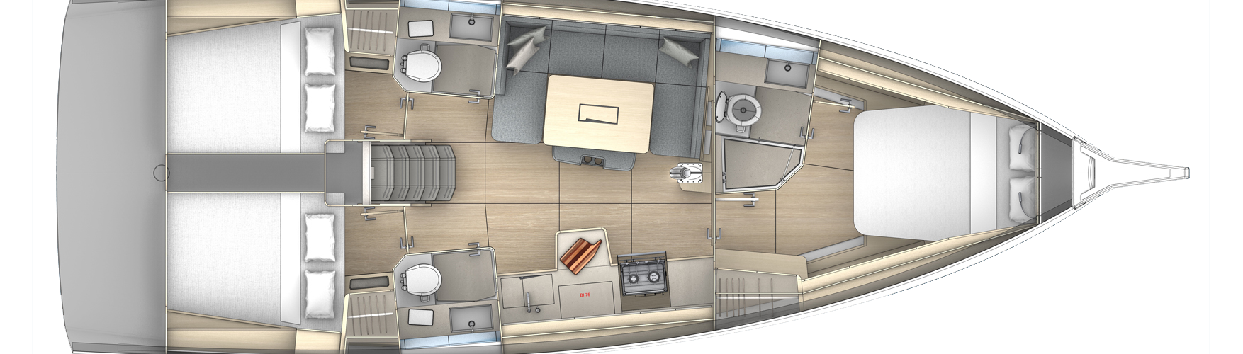 Segelboot Dufour 41
