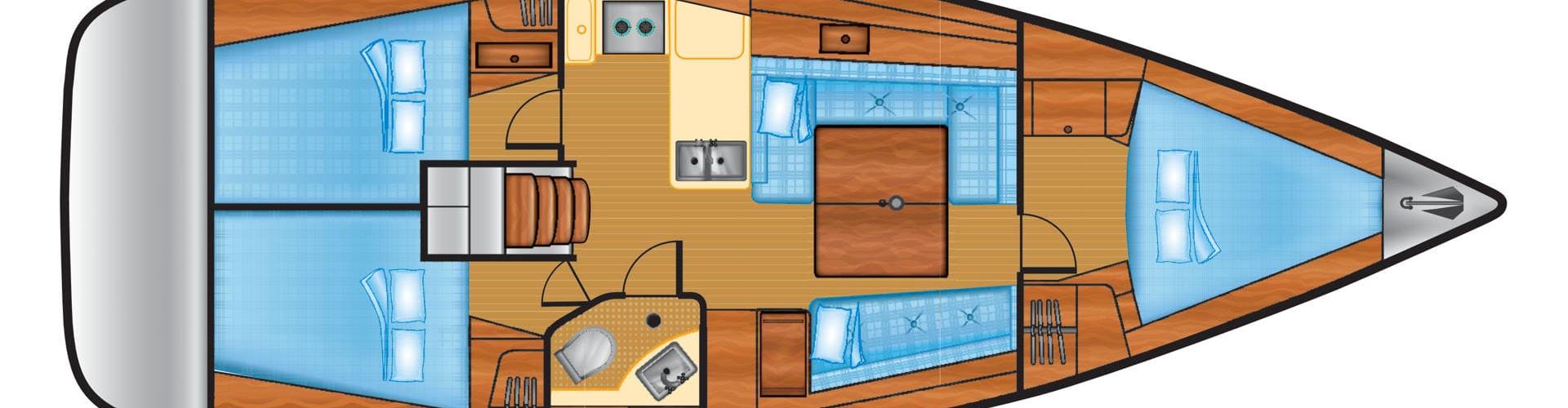 Segelboot Oceanis 37