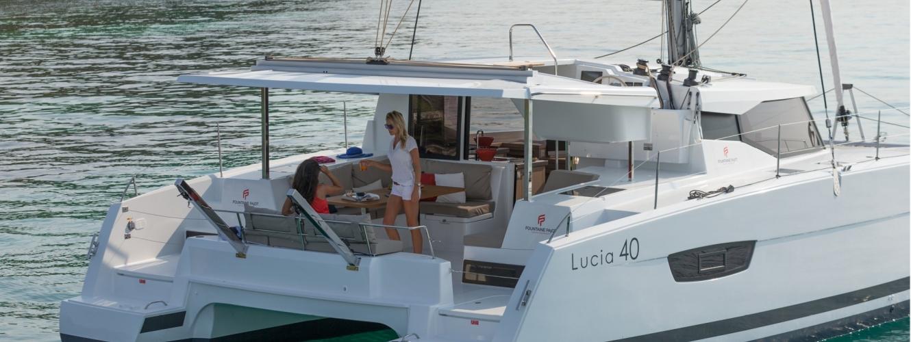 Katamaran Fountaine Pajot Lucia 40