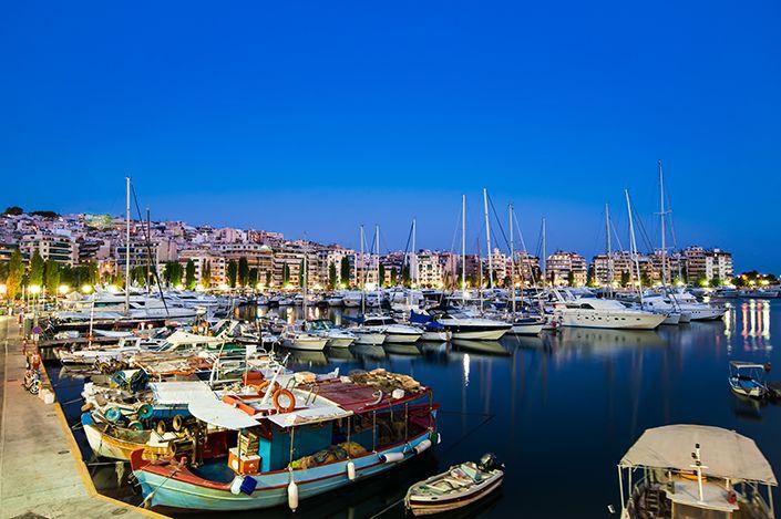 Piraeus marina, Griechenland