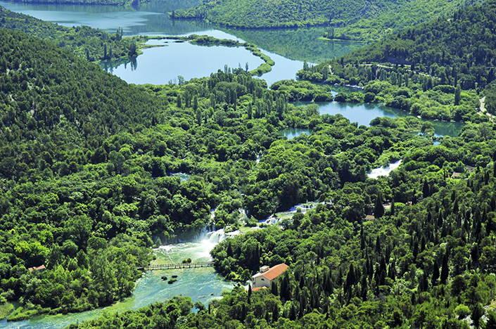 Krka, national park Croatia